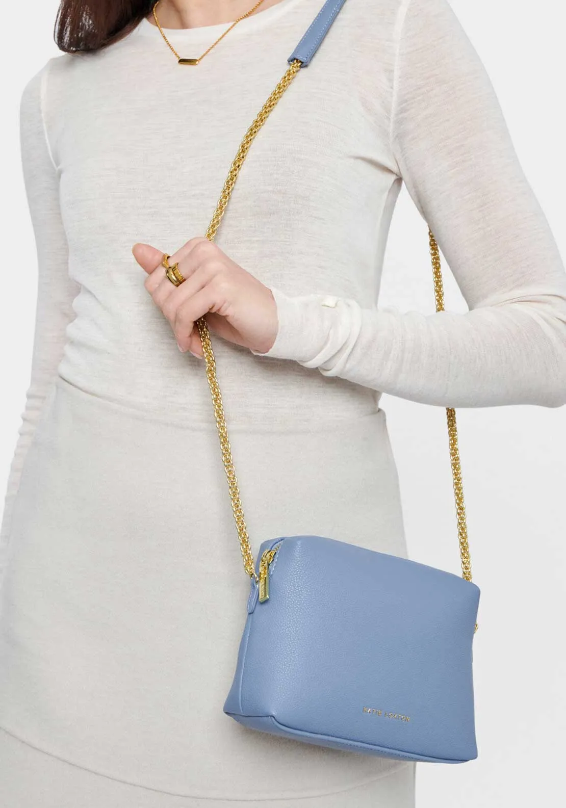 Katie Loxton Margot Crossbody Bag, Cornflower Blue