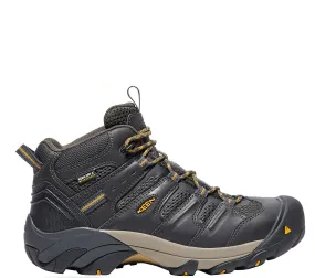 KEEN Utility Men's Lansing Mid Waterproof Steel Toe Work Boot