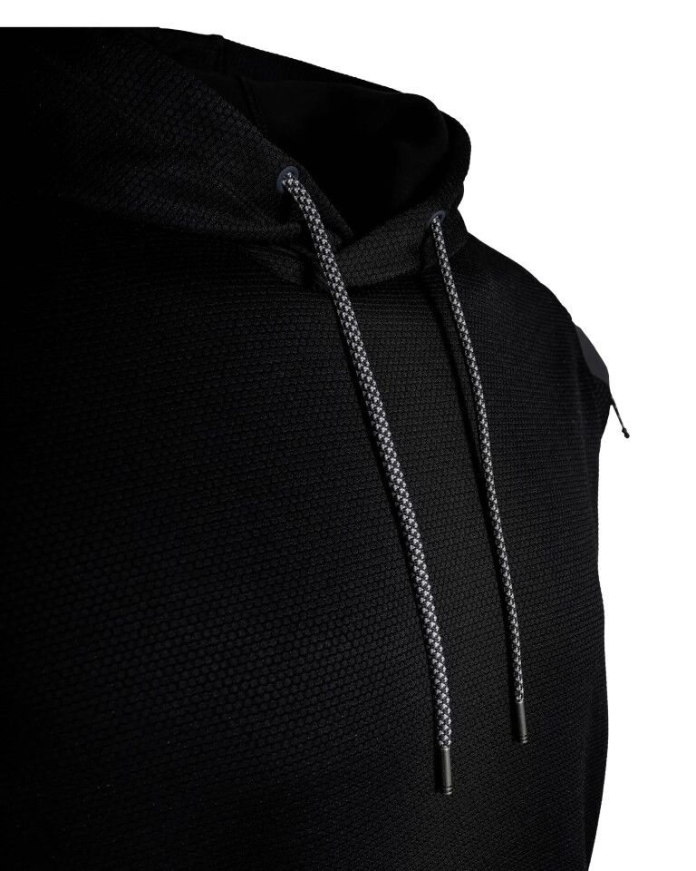 King's Camo Men's Kings Grid Hoodie in Black