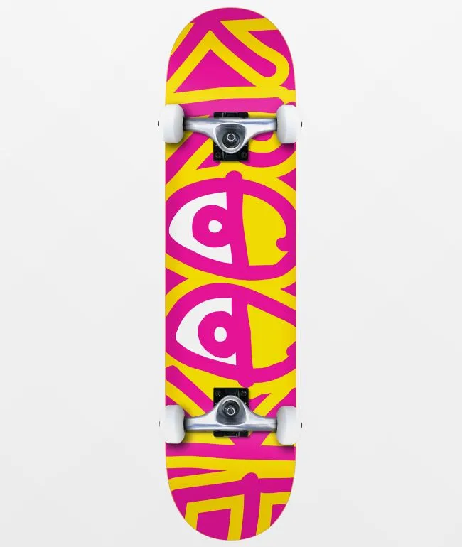 KROOKED BIG EYES TOO SMALL COMPLETE SKATEBOARD 7.5