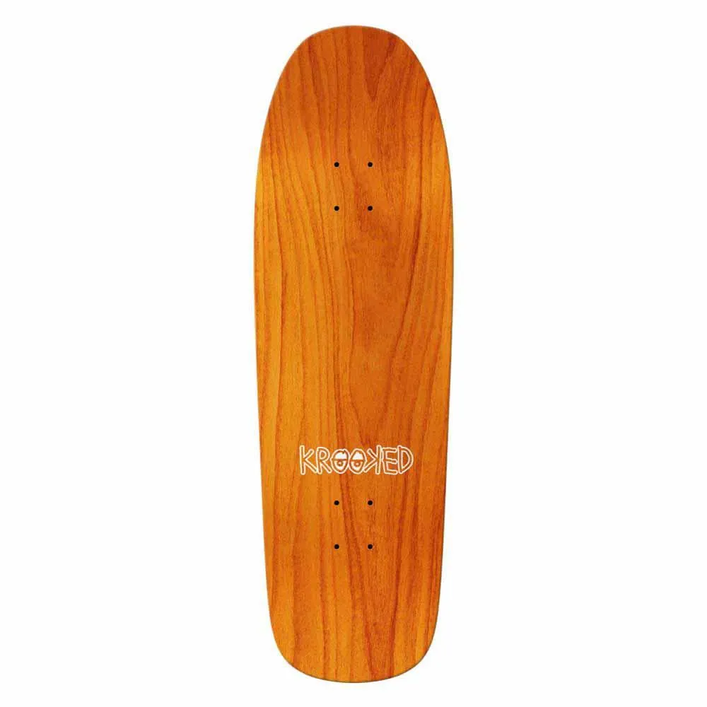 Krooked Skateboard Deck Sandoval Atittude White 9.81