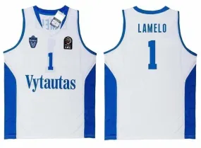 LaMelo Ball #1 Lithuania Vytautas Basketball Jersey