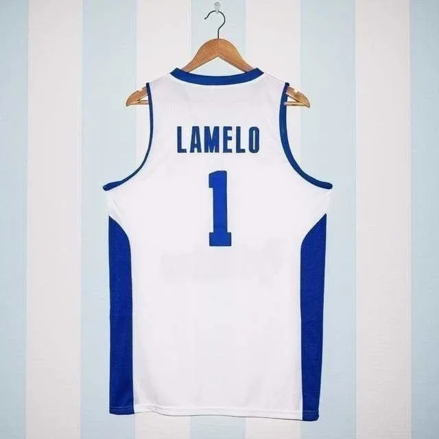 LaMelo Ball #1 Lithuania Vytautas Basketball Jersey