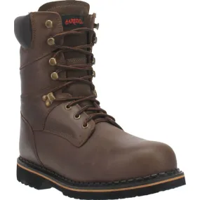 Laredo Men's 8-Inch Steel Toe Electrical Hazard Leather Work Boot