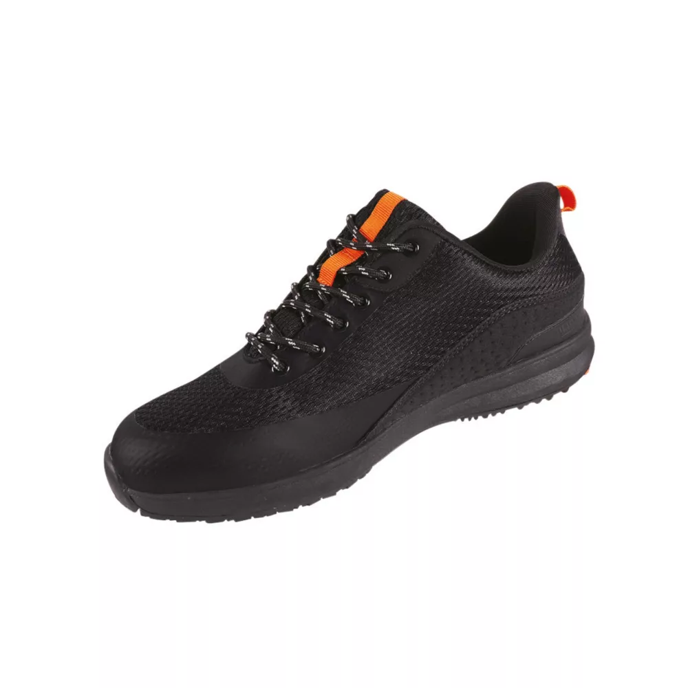 Lee Cooper LCSHOE143    Safety Trainers Black Size 9 - Screwfix