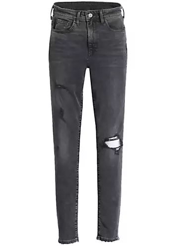 Levi’s Mile High Super Skinny Destroyed Effect Jeans | Grattan