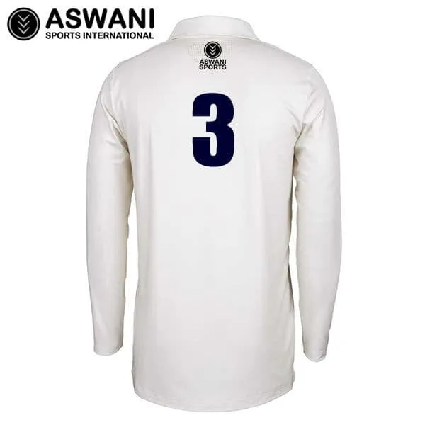 Lisvane Cricket Club Playing Shirt, Long Sleeve (Adult)