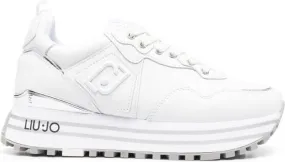 LIU JO 40mm chunky lace-up sneakers White