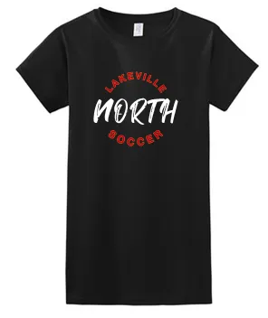 LN GIRLS SOCCER LADIES SOFTSTYLE T-SHIRT