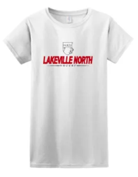 LN GIRLS SOCCER LADIES SOFTSTYLE T-SHIRT