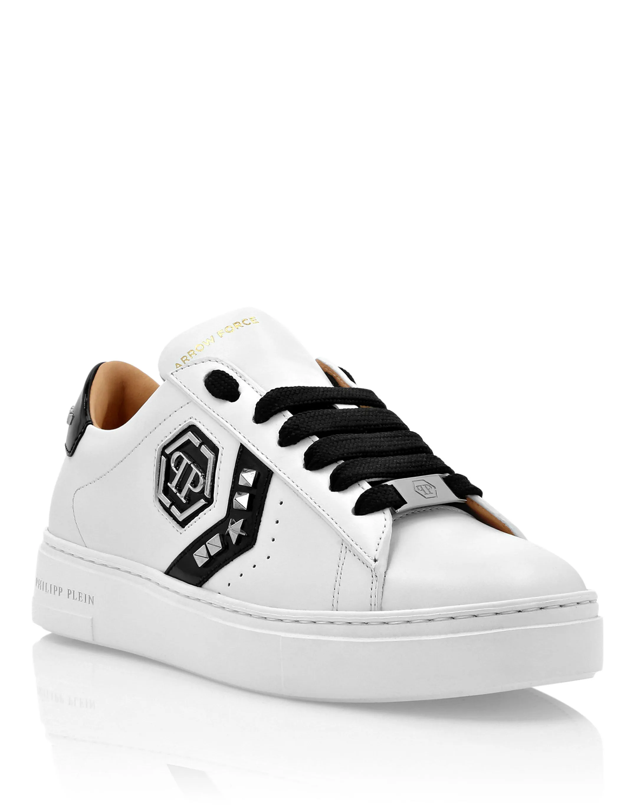 Lo-Top Leather Arrow Force Studs Sneakers