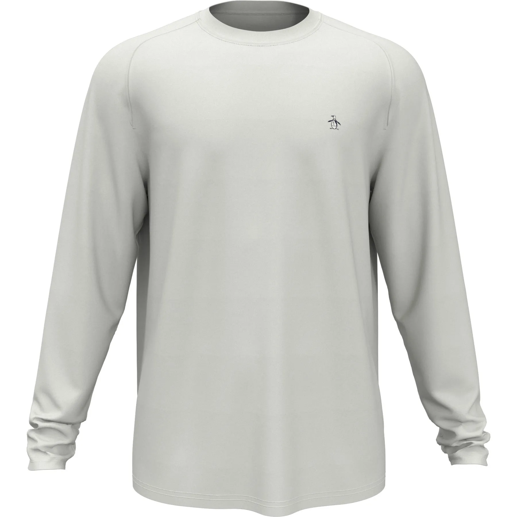 Long Sleeve Raglan Performance Tennis T-Shirt In Bright White