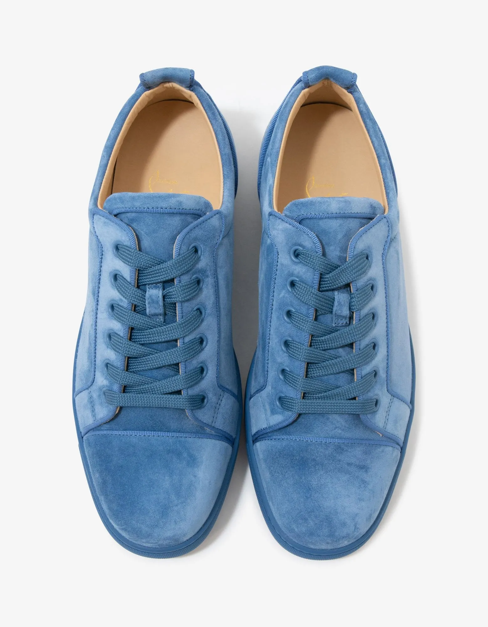 Louis Junior Orlato Blue Suede Trainers