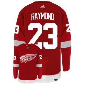 Lucas Raymond Detroit Red Wings Adidas Primegreen Authentic NHL Hockey Jersey     