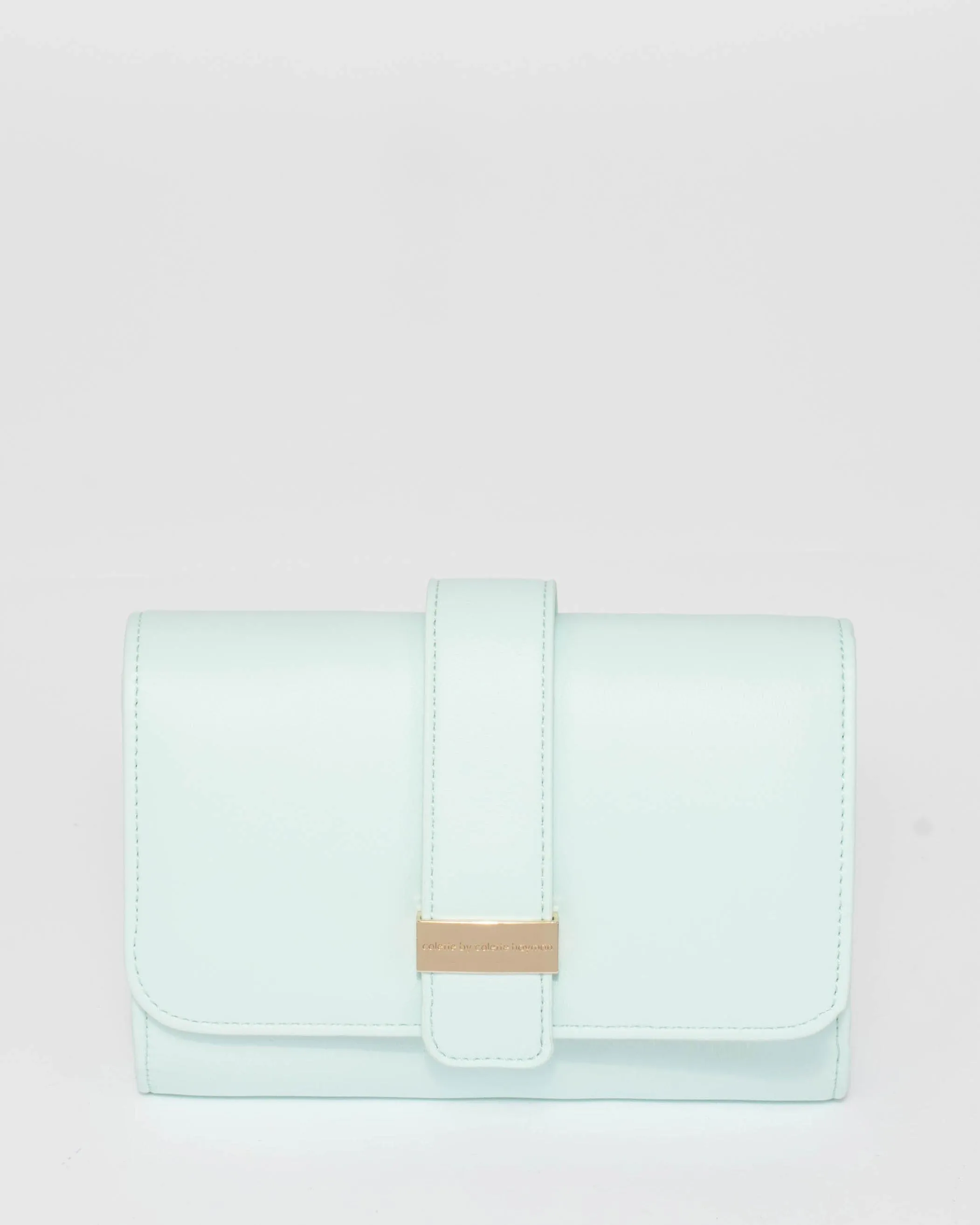 Lulu Green Clutch Bag