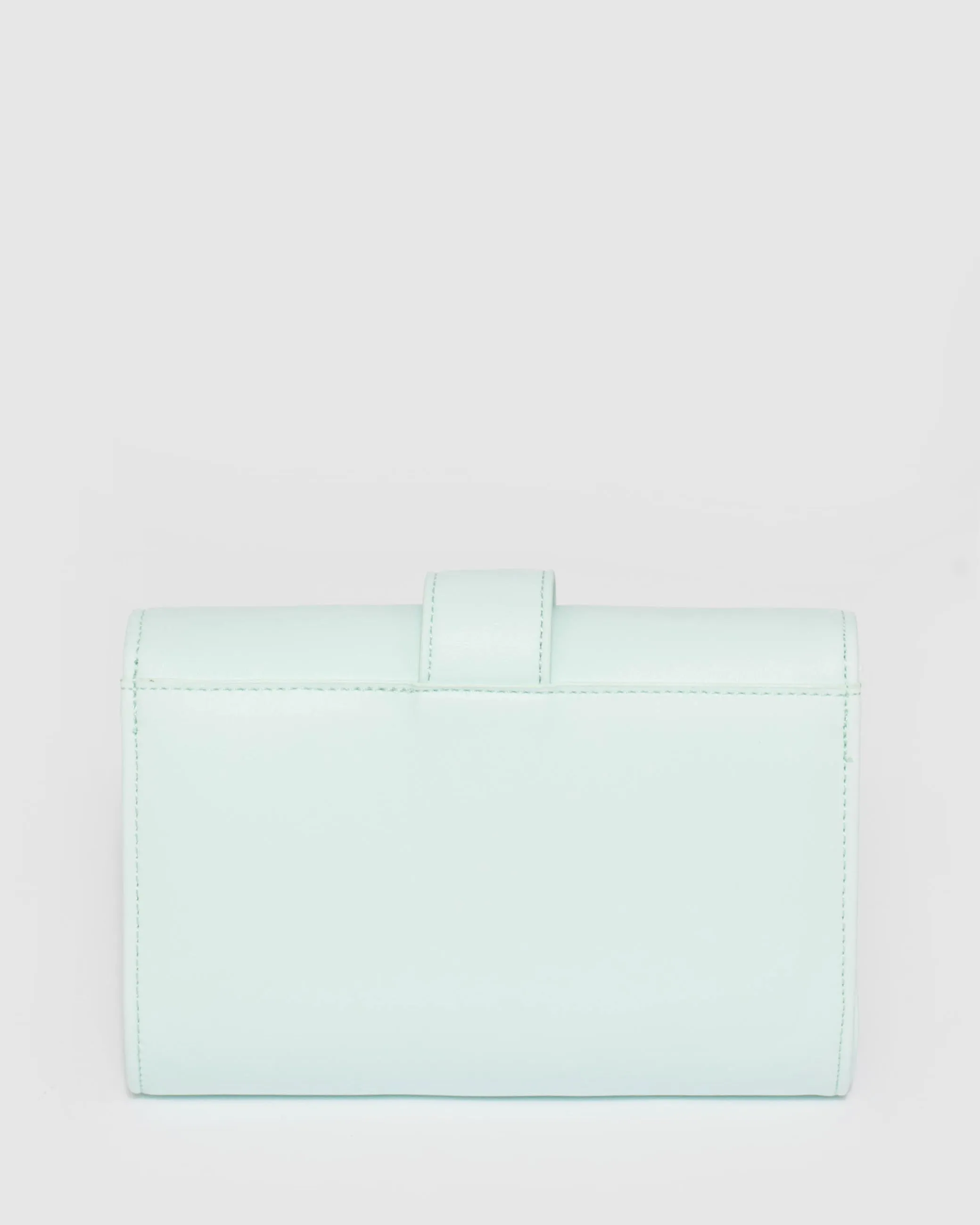 Lulu Green Clutch Bag