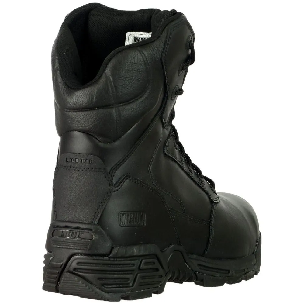 Magnum Mens Magnum Stealth Force 8" Leather S3 Work Safety Boot Blac