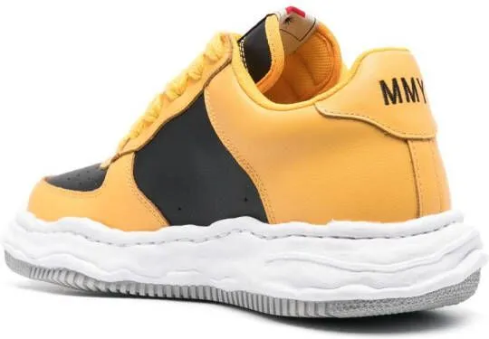 Maison MIHARA YASUHIRO chunky low-top sneakers Yellow