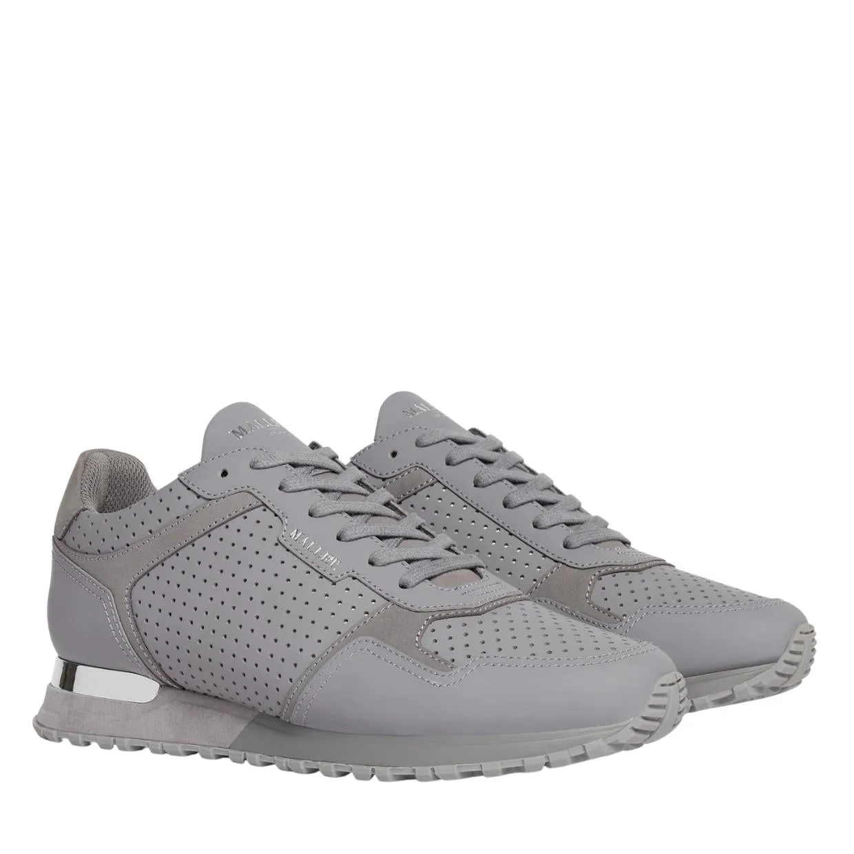 Mallet Lowman Slate Sliver Grey Trainers