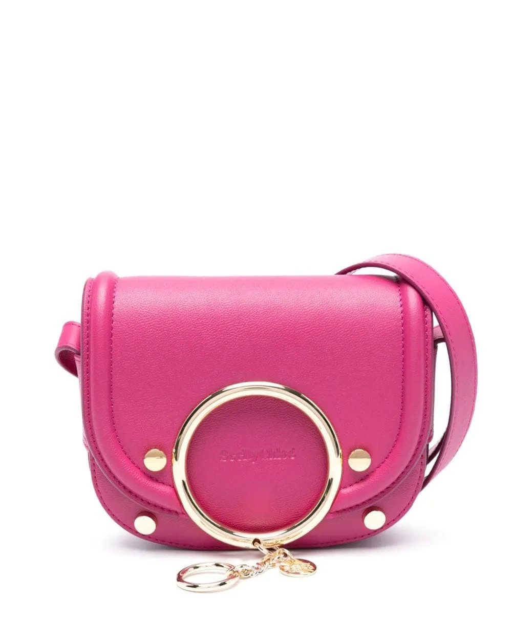 Mara Small Crossbody Bag in Magnetic Pink