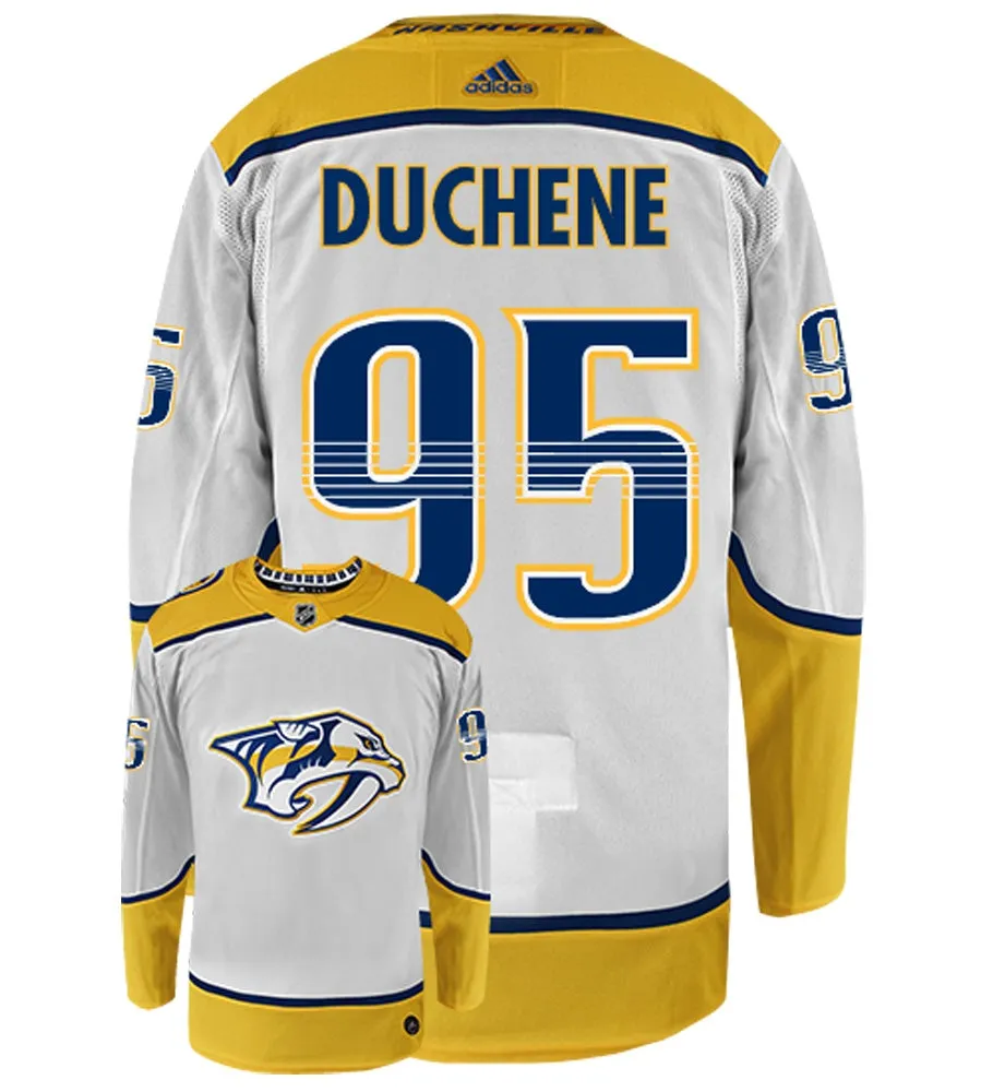 Matt Duchene Nashville Predators Adidas Authentic Away NHL Hockey Jersey     