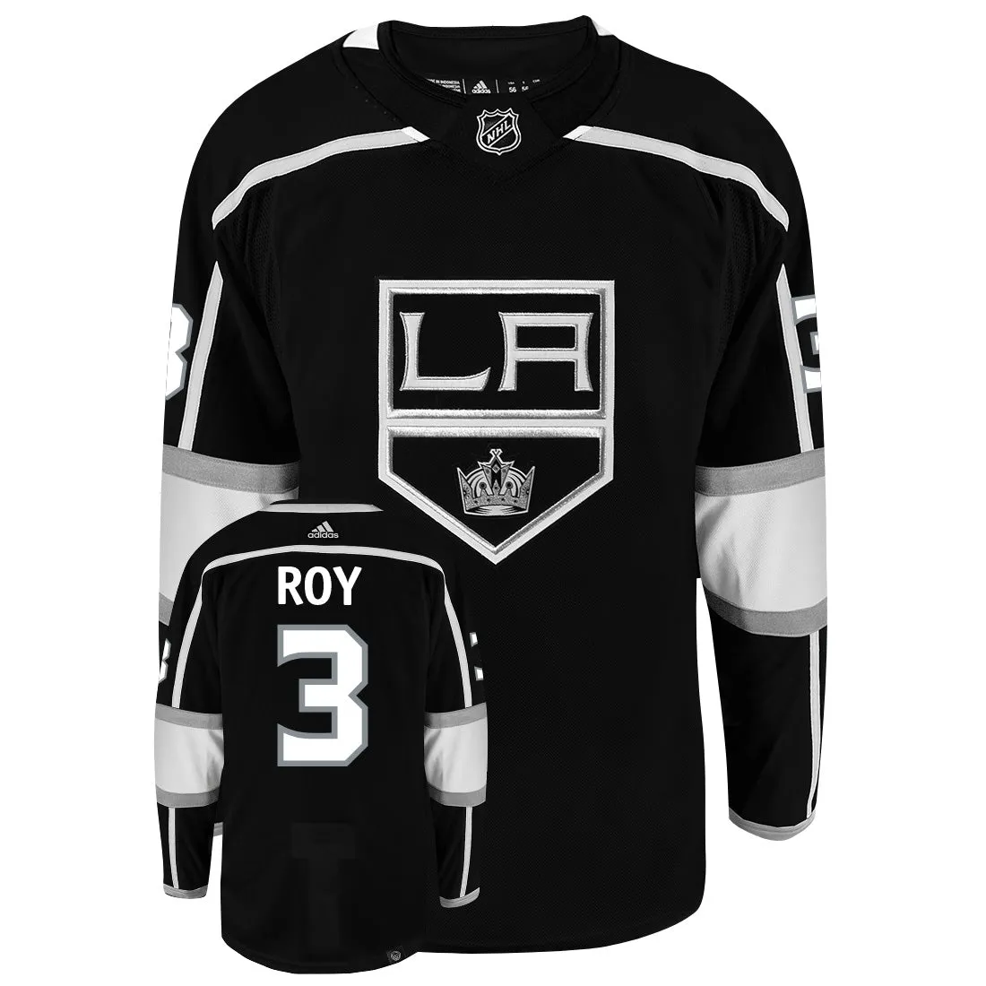 Matt Roy Los Angeles Kings Adidas Primegreen Authentic NHL Hockey Jersey     