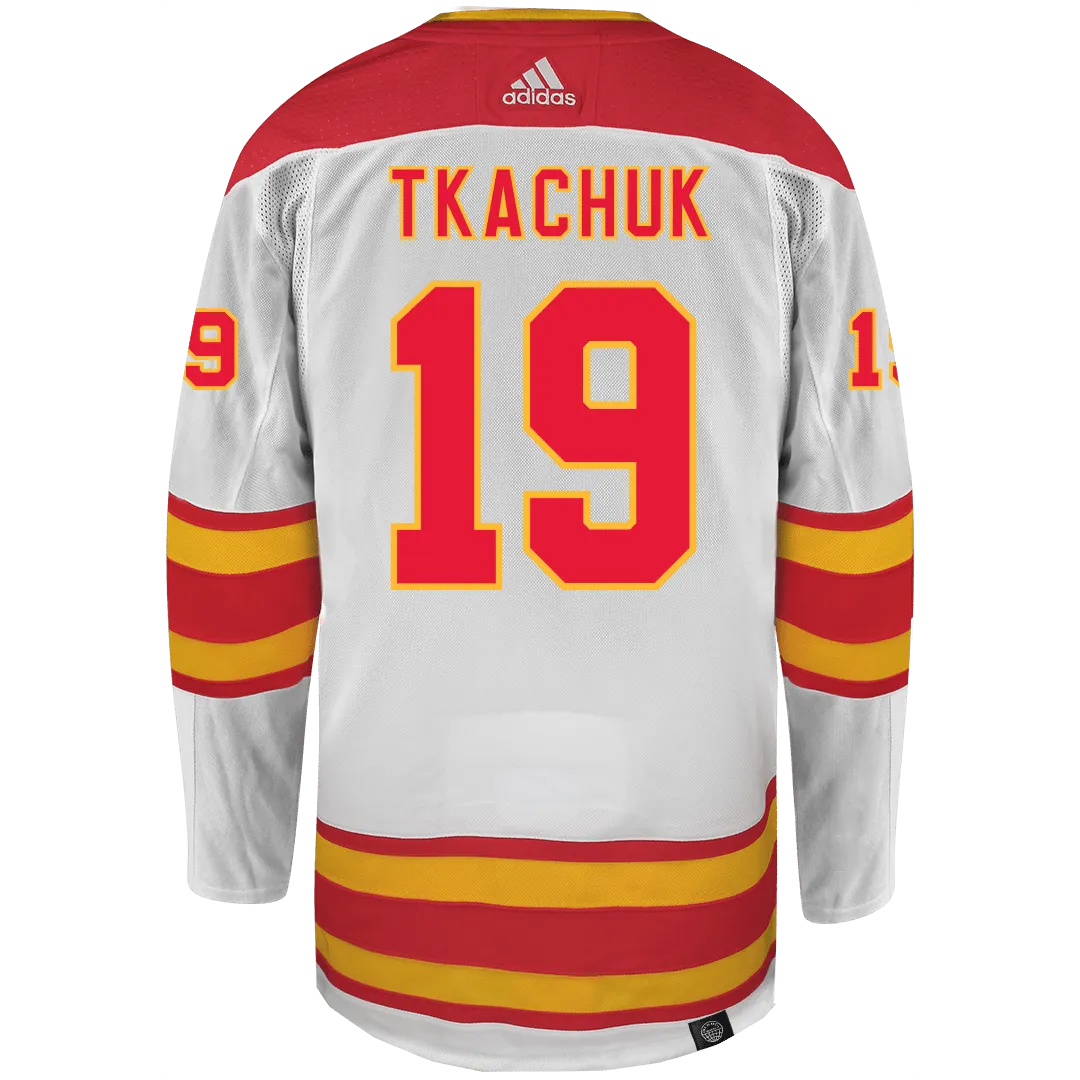 Matthew Tkachuk Calgary Flames Adidas Primegreen Authentic NHL Hockey Jersey     