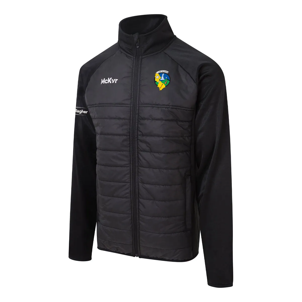 Mc Keever Leitrim GAA Core 22 Hybrid Jacket - Youth - Black