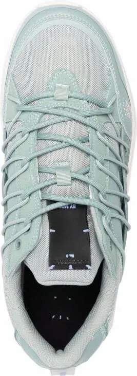 MCQ panelled chunky sneakers Green