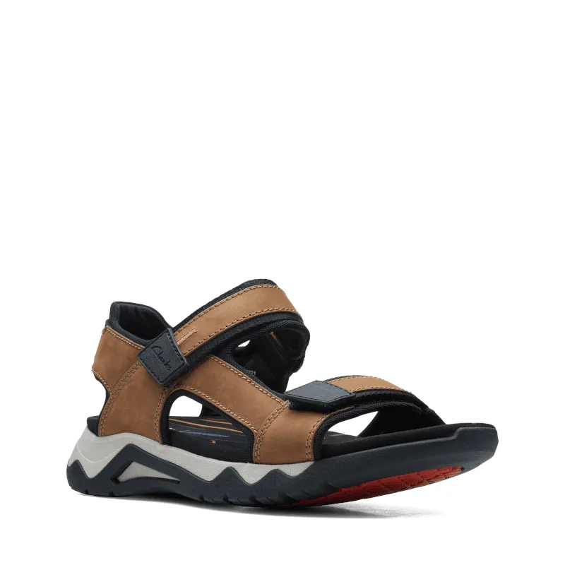 Men’s Clarks Wave 2.0 Jump Sandal- Tan