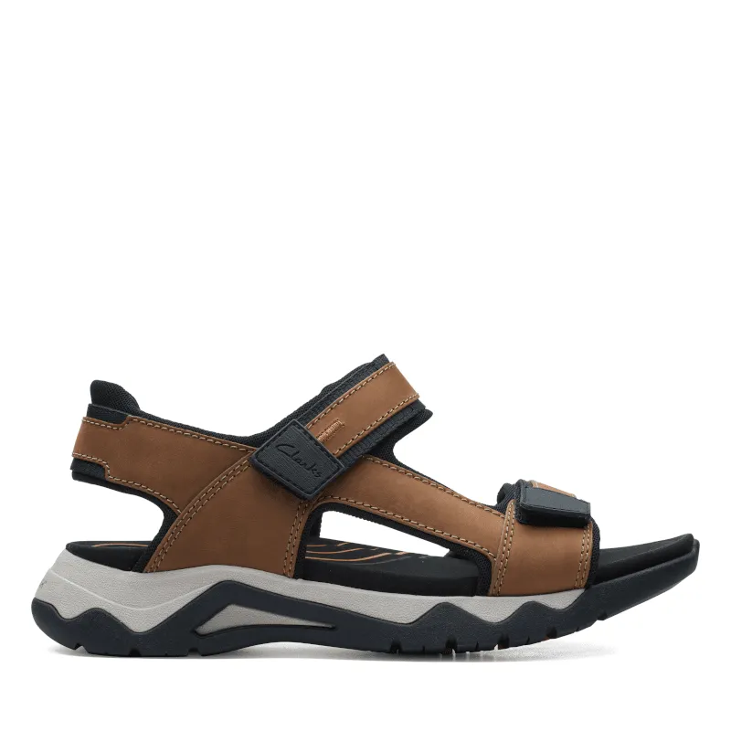 Men’s Clarks Wave 2.0 Jump Sandal- Tan