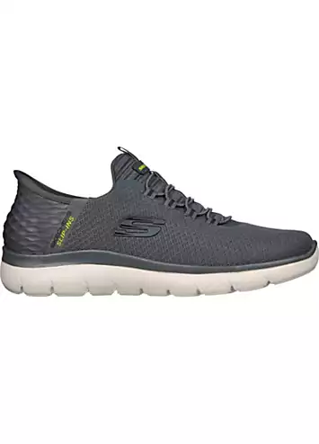 Mens Grey Summits High Range Trainers by Skechers | Look Again