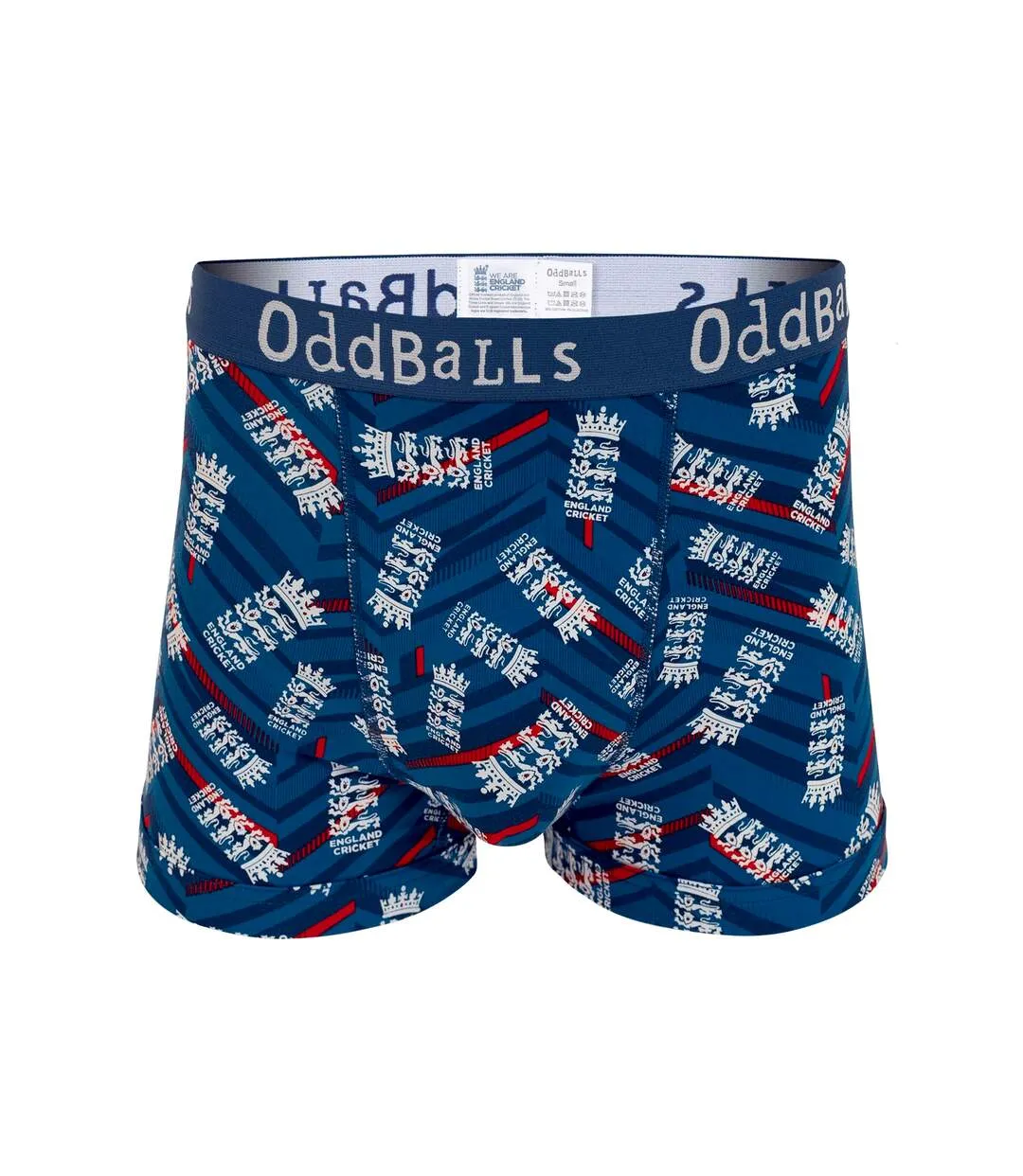 Mens odi inspired england cricket boxer shorts blue/grey/white OddBalls