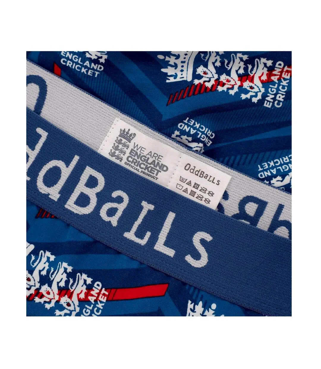 Mens odi inspired england cricket boxer shorts blue/grey/white OddBalls