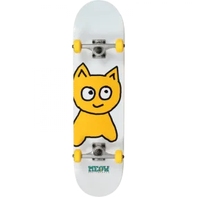 MEOW BIG CAT COMPPLETE SKATEBOARD-7.0 WHITE