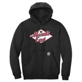 Mesabi East Football Carhartt  Midweight Hooded Sweatshirt