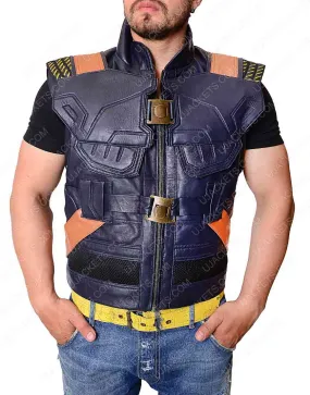 Michael B Jordan Black Panther Erik Killmonger Vest