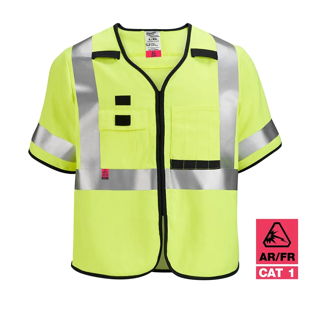 Milwaukee Tools AR/FR Cat. 1 Class 3 Safety Vest High Vis 48-73-532