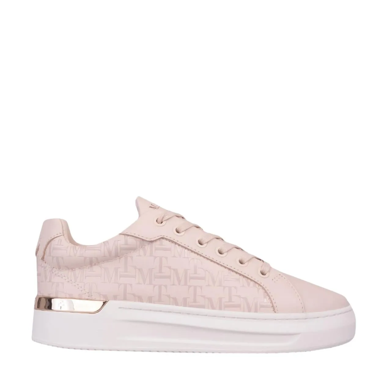 Miss Mallet GRFTR Grid Mono Blossom Trainers