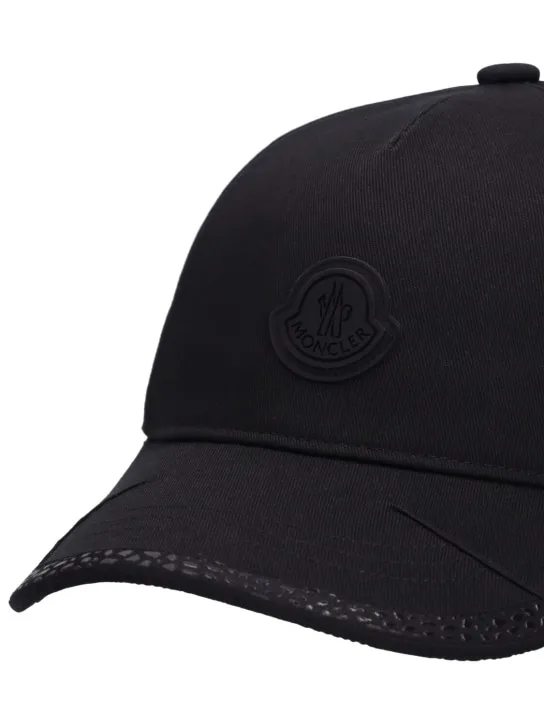 Moncler   Cotton gabardine baseball cap 