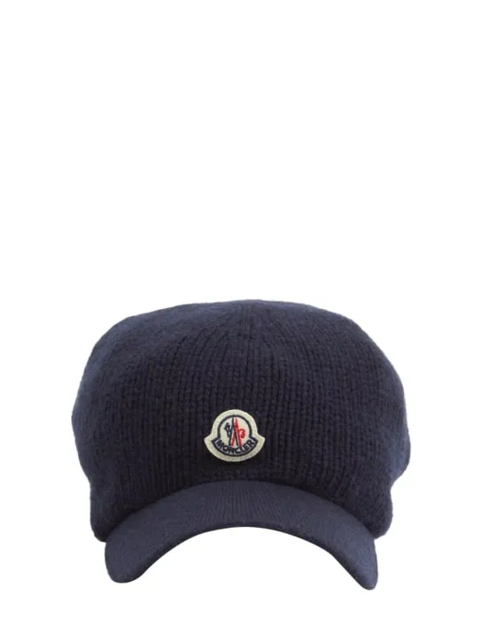 Moncler   Knit cotton baseball cap 