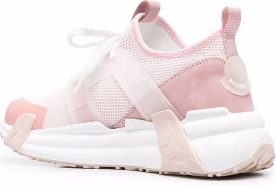 Moncler Lunarove chunky low-top sneakers Pink