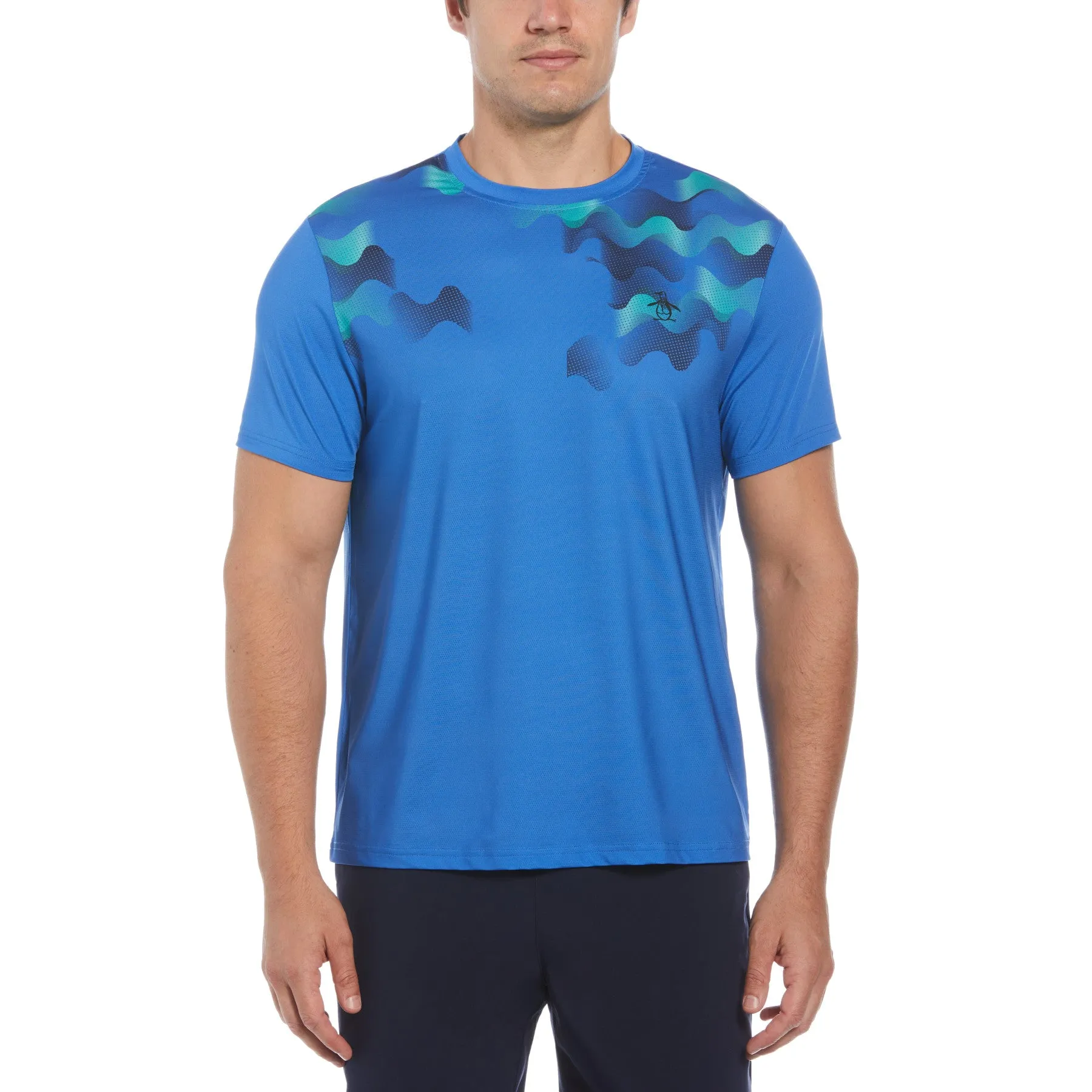 Motion Ball Performance Tennis T-Shirt In Nebulas