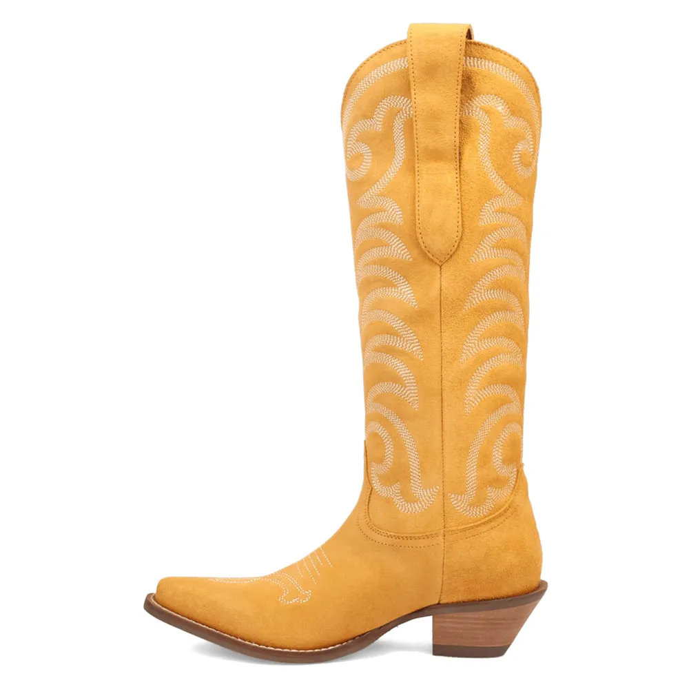 Movin' On Embroidered Snip Toe Cowboy Boots