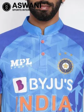 MPL India Cricket T20 Jersey, One Blue Replica Edition 2023