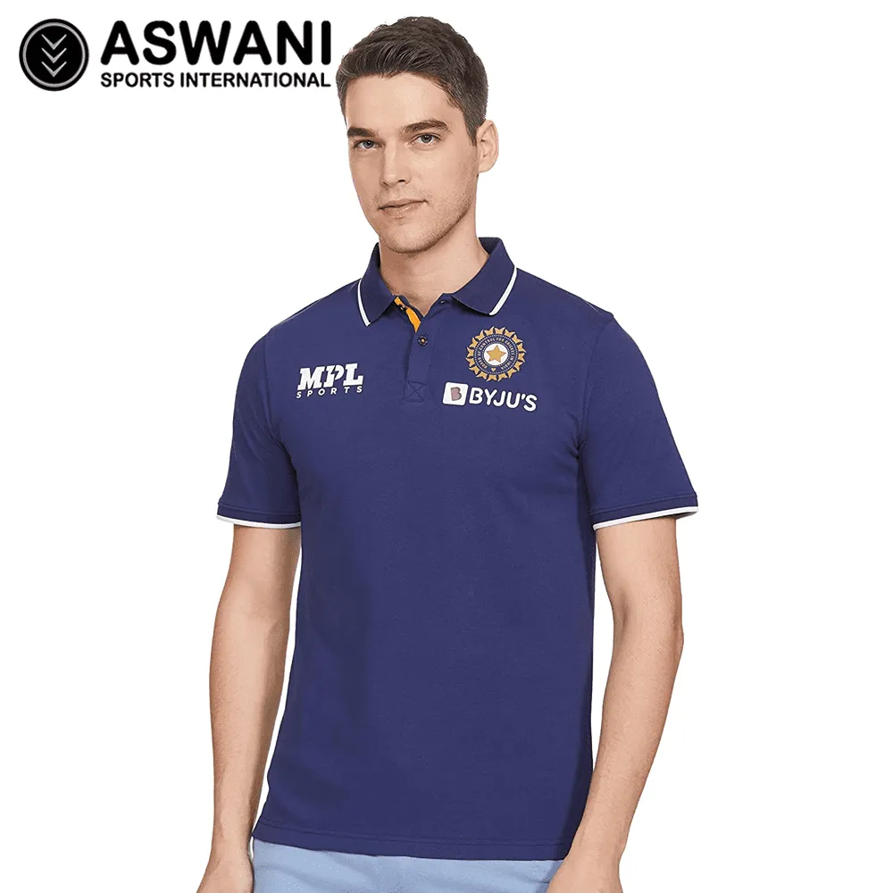 MPL India Cricket Travel Polo Shirt, Fan Edition 2022