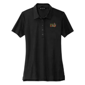 Nerdville Golf Logo TravisMathew Oceanside Solid Polo (Women)