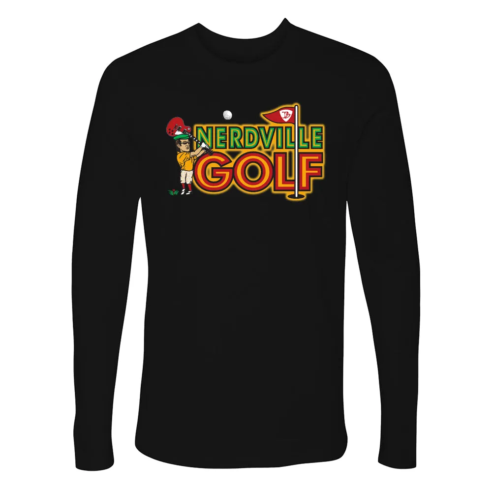 Nerdville Golf Long Sleeve (Men)