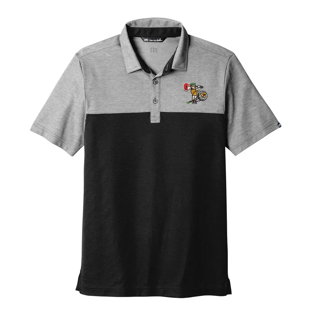 Nerdville Golf TravisMathew Oceanside Blocked Polo (Men)