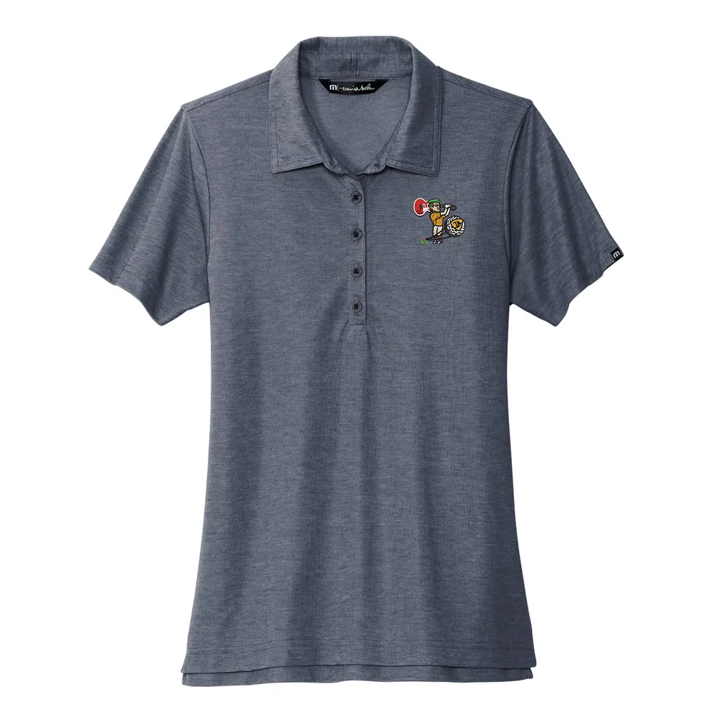 Nerdville Golf TravisMathew Oceanside Heather Polo (Women)